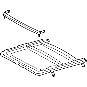 Lexus 63203-0E010 Housing Sub-Assy, Sliding Roof