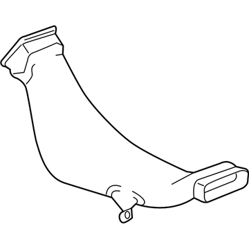 GM 23288302 Rear Duct