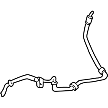 Ford F8DZ-3A713-AD Lower Return Hose