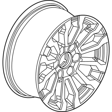 GM 23376220 Wheel, Alloy