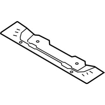 BMW 41-00-7-408-605 Cross-Member, Rear Axle Support, Bottom