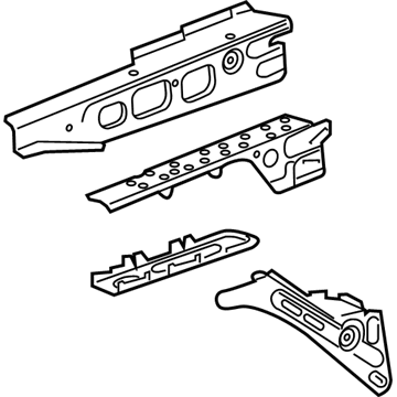GM 84631446 Upper Rail Assembly