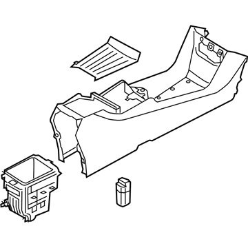 Hyundai 84610-G7100-T9Y Console Assembly-Floor