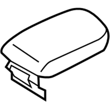 Hyundai 84660-G7000-T9Y Console Armrest Assembly