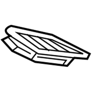 GM 13481975 Defroster Grille