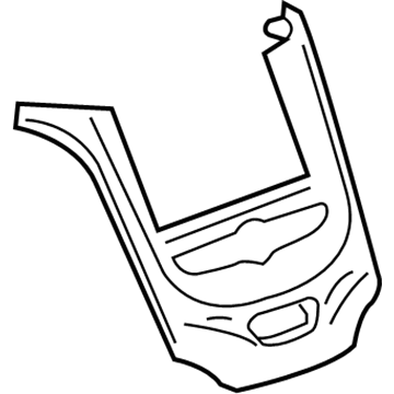 GM 84068491 Center Bezel