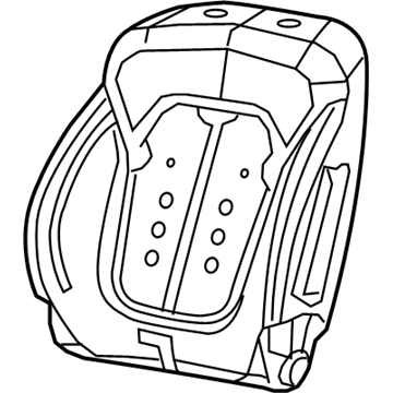 Mopar 68379658AA Pad-Seat Back