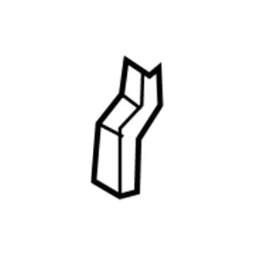 Nissan 883C3-1AA0A Bracket-Hinge, Seat Back LH