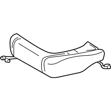 Lexus 71051-53050 Pad, Front Seat Cushion, RH(For Separate Type)