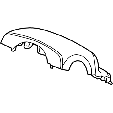 Acura 77350-TX4-A01ZA Cover, Column (Upper) (Premium Black)