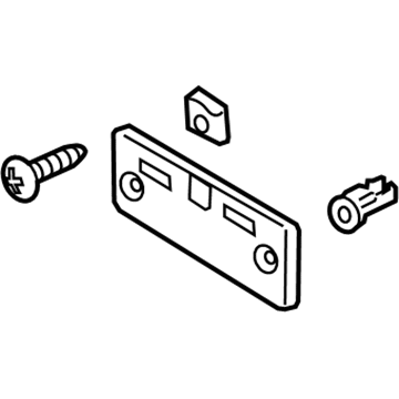 Infiniti 96210-EJ71A Bracket-Licence Plate