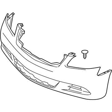 Infiniti 62022-EJ70J Front Bumper Fascia Kit