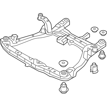 Hyundai 62405-3K931--DS Crossmember Complete