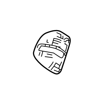 Lexus 72668-48030-C0 Bezel, RR Seat Back