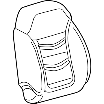 GM 23320041 Seat Back Pad