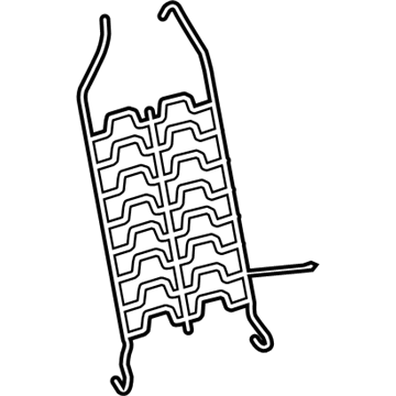 GM 23435264 Seat Back Frame Support