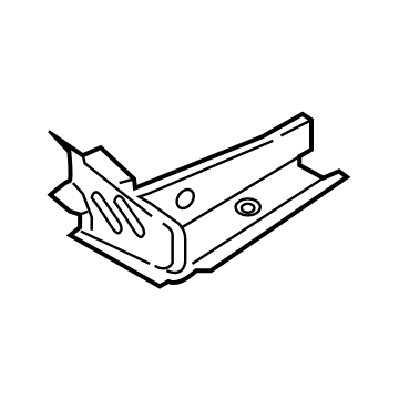 BMW 41-00-7-947-335 SIDE MEMBER, REAR LOWER LEFT
