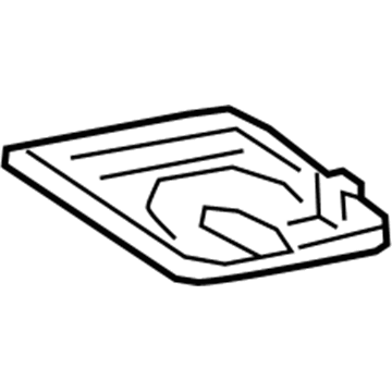 BMW 51-46-7-376-903 COVER, BELT OUTLET