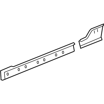GM 88980609 Inner Rocker
