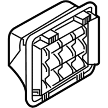 Hyundai 97535-AA000 Grille Assembly-Air Extractor, RH