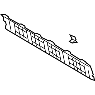 Nissan 84908-CD001 FINISHER Assembly-Luggage Floor, L