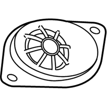 BMW 65-13-9-184-795 Top-Hifi Loudspeaker Tweeter