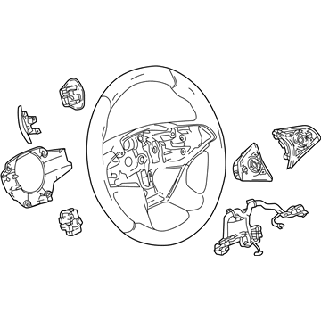 GM 84667897 Steering Wheel