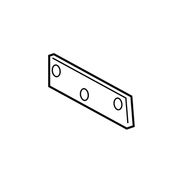 Kia 86519A9NB0 MOULDING-Front Bumper Licence