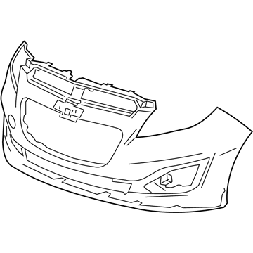 GM 95141830 Bumper Cover
