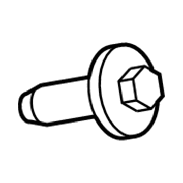 Mopar 6505656AA Bolt-HEXAGON FLANGE Head