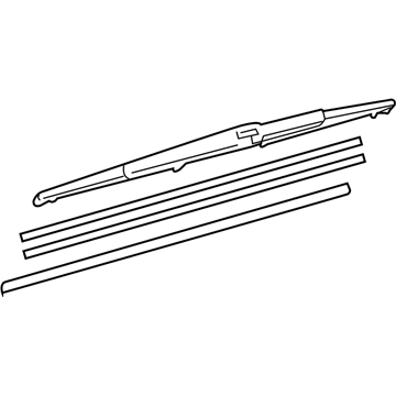 Lexus 85242-0E040 Rear Wiper Blade