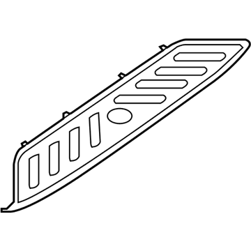 Nissan 85065-EA600 FINISHER-Rear Step Lower