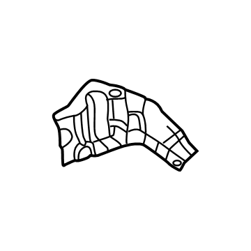 BMW 51-48-7-233-901 Heat Insulation, Front Wall