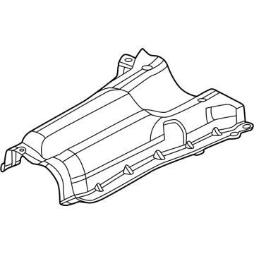 BMW 51-48-7-227-524 Fuel Tank Heat Insulation