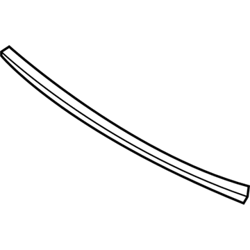 Nissan 72752-CD000 Moulding-Windshield Upper, Center