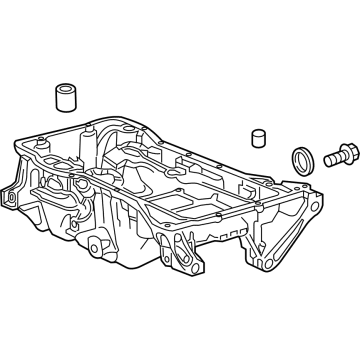 Honda 11200-64A-A00 PAN ASSY-, OIL