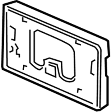 Honda 71180-SCV-A50 Base, Front License Plate