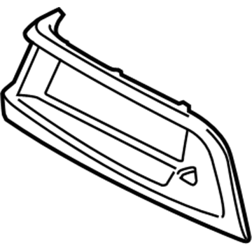 BMW 51-43-7-352-395 Trim, Belt Handover, Left
