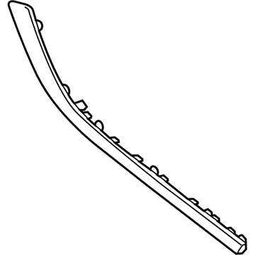 BMW 51-43-7-389-771 Accent Strip, Rear Left