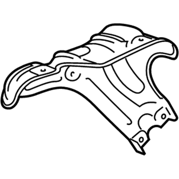 Lexus 17167-75160 INSULATOR, Exhaust Manifold Heat