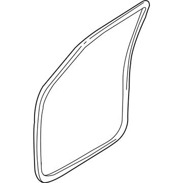 Hyundai 82140-4D000 Weatherstrip Assembly-Front Door Side RH