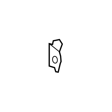 Kia 86633D5000 Bracket-Rear Beam Upper