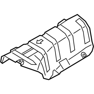 Kia 28795M6000 Protector-Heat Rear