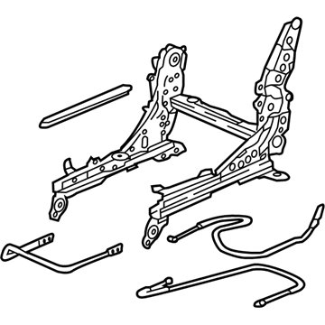 Honda 81310-TG7-A81 Device, R. Middle Seat