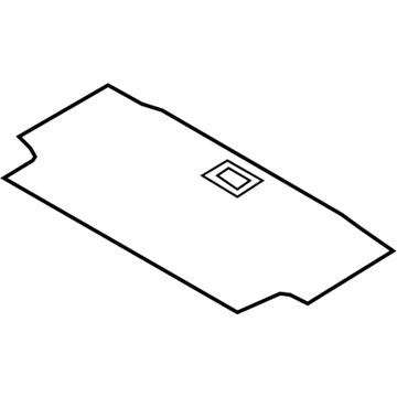BMW 51-47-7-156-607 Floor Carpet, Luggage Compartment