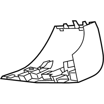 GM 92235618 Lower Column Cover