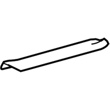 Lexus 67917-48010-C0 Plate, Rear Door Scuff, RH