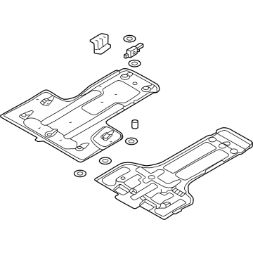 Hyundai 29110-B1300 Panel-Under Cover Rear