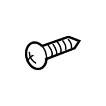 Acura 90103-SZN-000 Screw, Tapping (5X20)