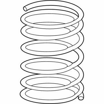 BMW 31-33-8-469-741 REAR COIL SPRING